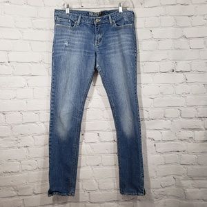 Hollister Skinny Zipper Bottom Jeans